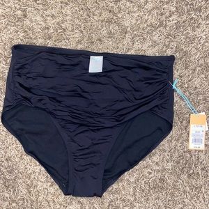 Black high waist swimsuit bottom